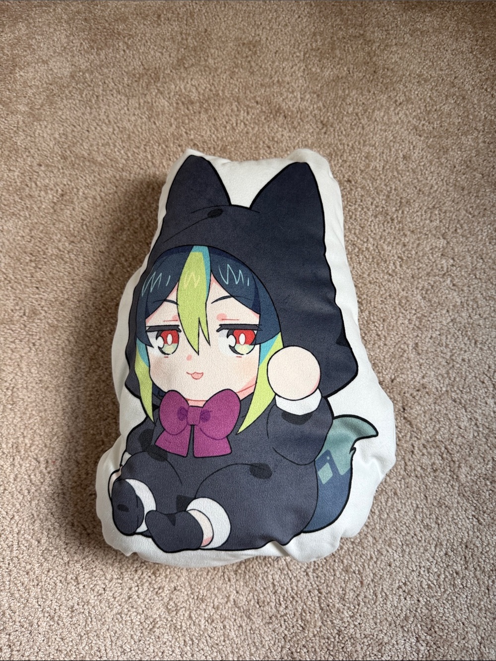 Genshin Impact Chibi Tighnari Character Pillow